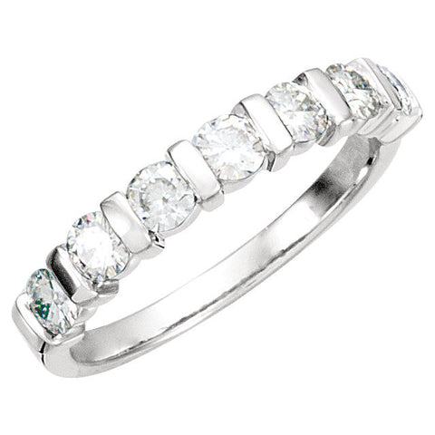 Band > Anniversary > Moissanite > Created > 65722
