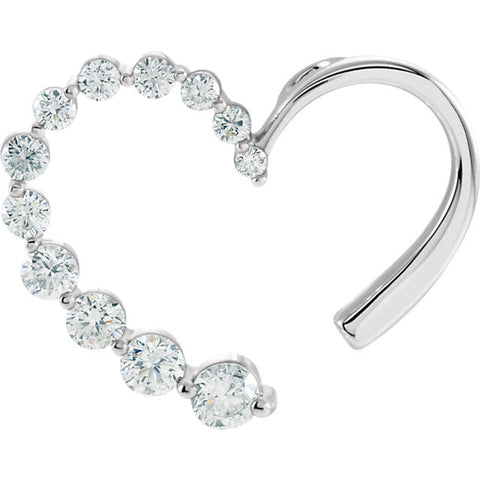 Pendant > Heart > Diamond > Journey > 7/8 CTW