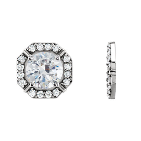 Jackets > Earring > Diamond > 1/6 CTW