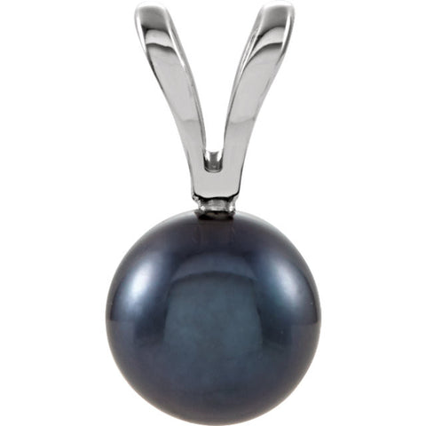 Pendant > Pearl > Akoya > Black > 8mm