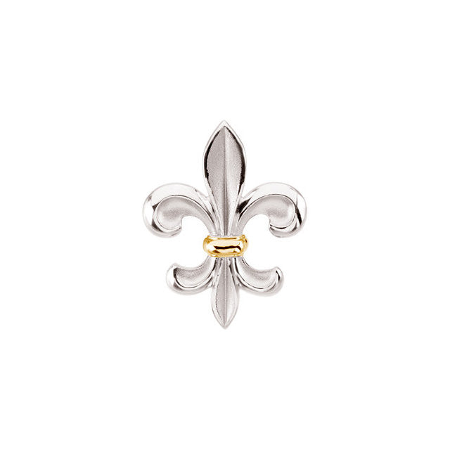 Pendant > Fleur-de-lis > Tone > Two