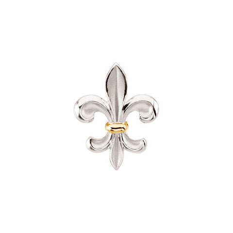 Pendant > Fleur-de-lis > Tone > Two