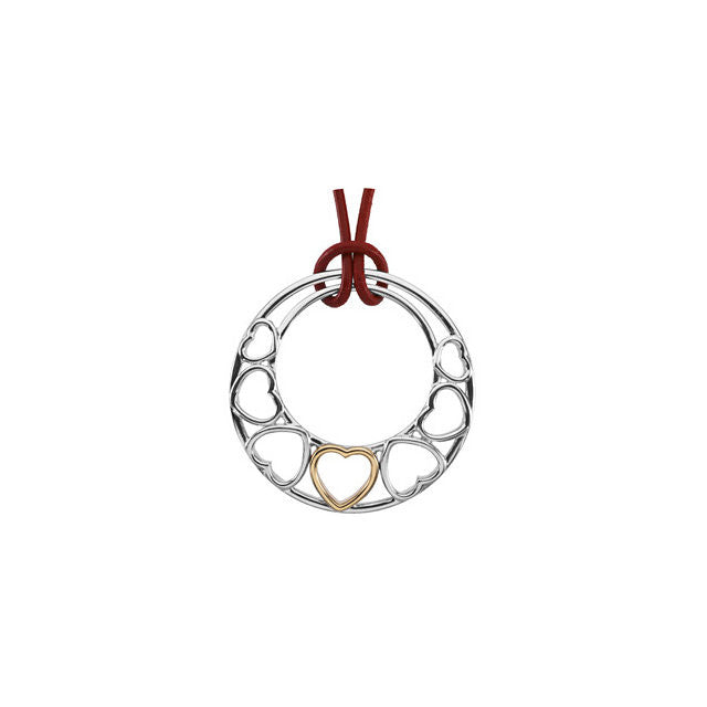 Pendant > Heart > Fashion > Tone > Two