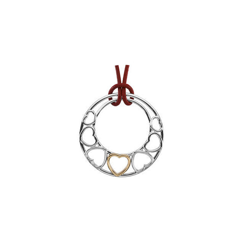 Pendant > Heart > Fashion > Tone > Two