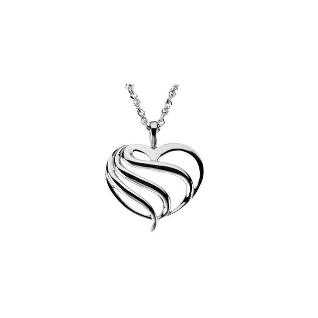 Pendant > Heart > Fashion > Gold