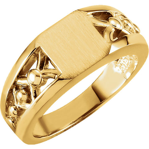Ring > Signet > Ladies'