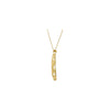 Chain > Cable > 18" > with > Necklace > Medallion > Diamond