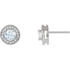 Earrings > Diamond > CTW > 1/Tourmaline & 1 > Pink