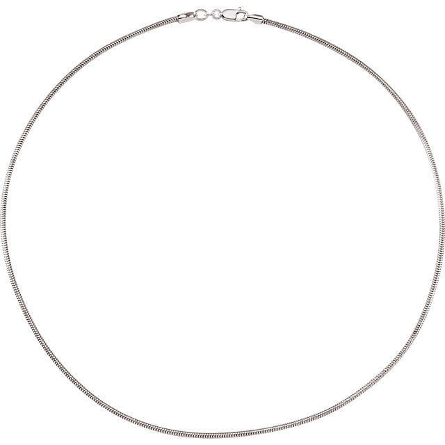 Chain > 16" > Snake > Round > 2mm