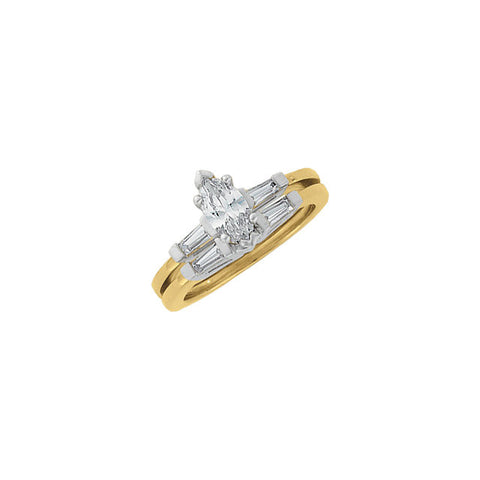 Ring or Band > Engagement > Semi-mount