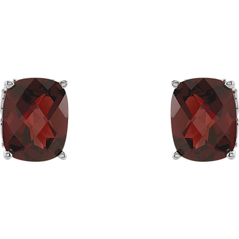 Earrings > Garnet > Mozambique > Genuine