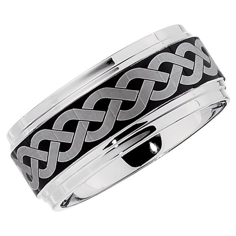 Pattern > Braid > Laser > Black > with > Band > 10mm