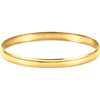 Bracelet > Bangle > Round > Half > 8mm