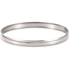 Bracelet > Bangle > Round > Half > 8mm