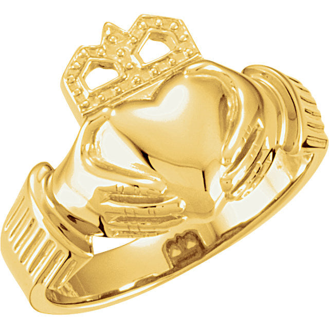 Ring > Claddagh > Men's > 11mm