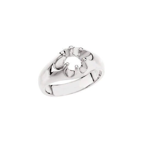 Ring > Belcher > Men's > Mossanite
