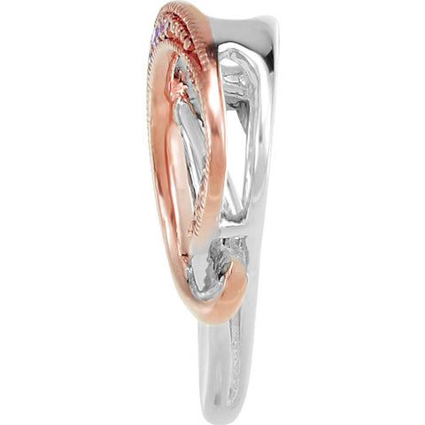 Pendant > Heart > Sapphire > Pink > Genuine