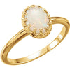 Ring > Opal