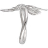 Ring > Leaf > Diamond > .07 CTW