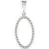 Pendant > Shaped > Oval