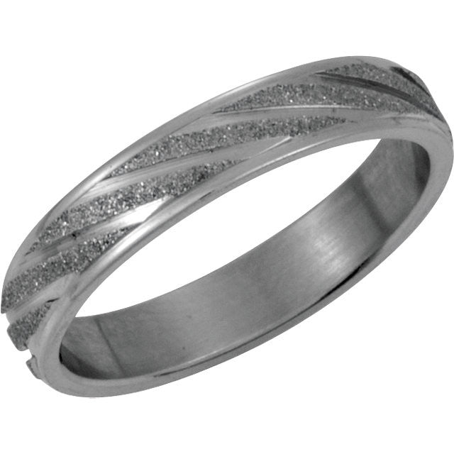 Band > Design > Groove & Sandblast > 4mm