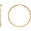 Earrings > Hoop > Inside/Outside > Diamond > 1/2 CTW
