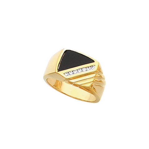 Mounting for Onyx > Ring > Men's > 6-Stone