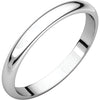 Band > Wedding > Round > Half
