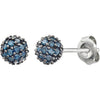 Earrings > Diamond > Blue > 1/3 CTW