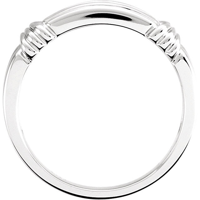 Band > Men's > Moissanite > Created