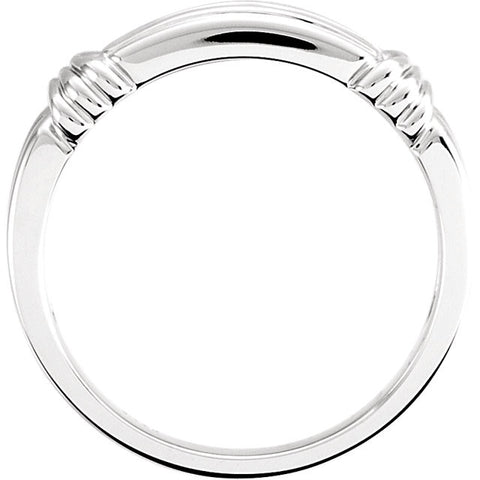 Band > Men's > Moissanite > Created