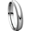 Band > Comfort-Fit > Milgrain > Double > 6mm