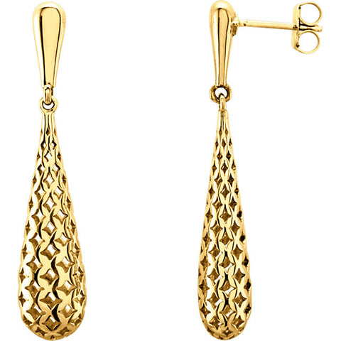 Earrings > Dangle > Design > Pierced