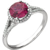 Ring > Diamond > CTW > 1/Ruby & 1 > Created
