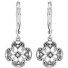 Earrings > Back > Lever > Diamond > .07 CTW