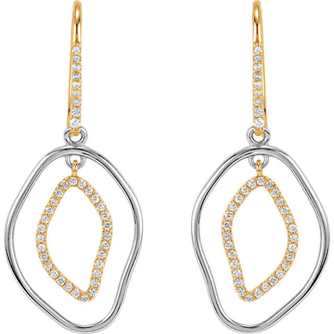 Earrings > Dangle > Silhouette > Open