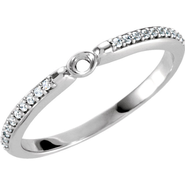 Ring > Engagement > Diamond > CTW > 1/CZ & 1