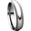 Band > Milgrain > Double > Fit > Comfort > 6mm