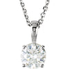 Necklace > 18" > Diamond > CTW > 1