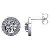 Earrings > Halo-Styled > Diamond > 1/2 CTW > 2