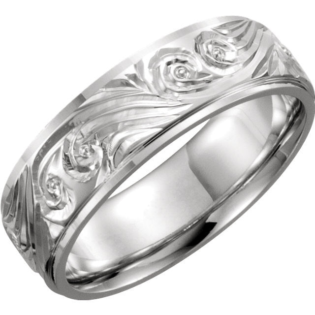 Band > Hand-Engraved > 6mm