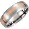 Band > Finish > Satin > 7mm > Inlay > Rose > 14kt > &