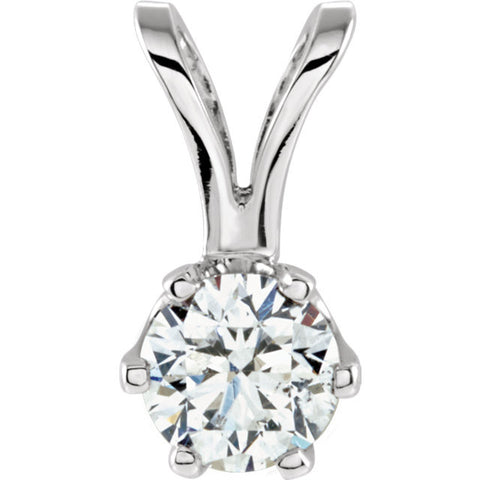 Pendant > Solitaire > Diamond