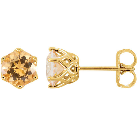 Earrings > Topaz > Blue > Swiss