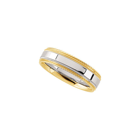 Band > Design > Comfort-Fit > Two-Tone > 6mm