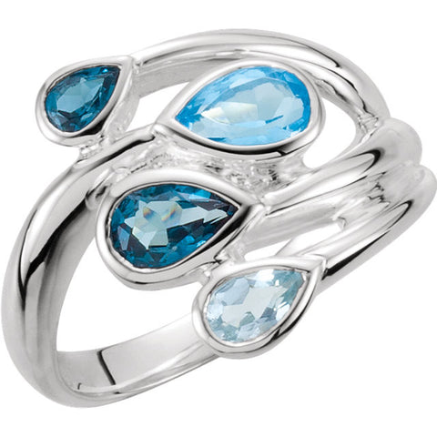 Ring > Topaz > Blue > Topaz & Swiss > Blue > London > Topaz, > Blue > Sky > Genuine