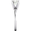 Ring > Moissanite > Created > Round > 8mm