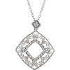 Necklace > 18" > Diamond > 1/6 CTW