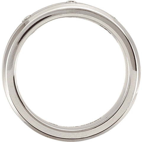 Band > Edge > Beveled > Finished > Satin > 8mm