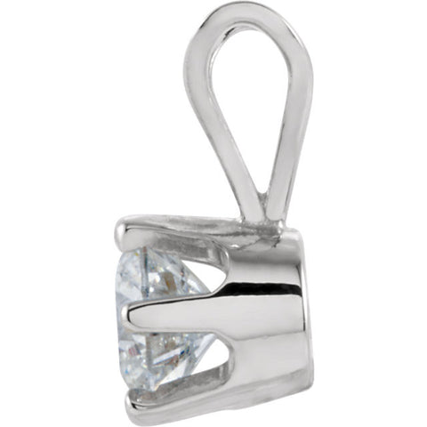 Pendant > Solitaire > Diamond